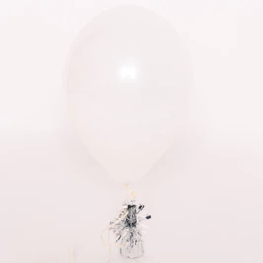 White & Clear Balloon