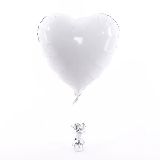 White & Clear Balloon
