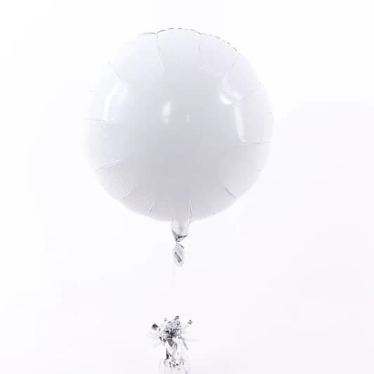 White & Clear Balloon