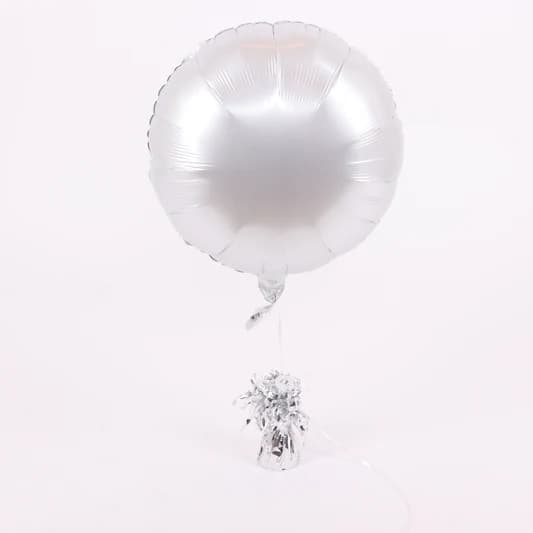 White & Clear Balloon